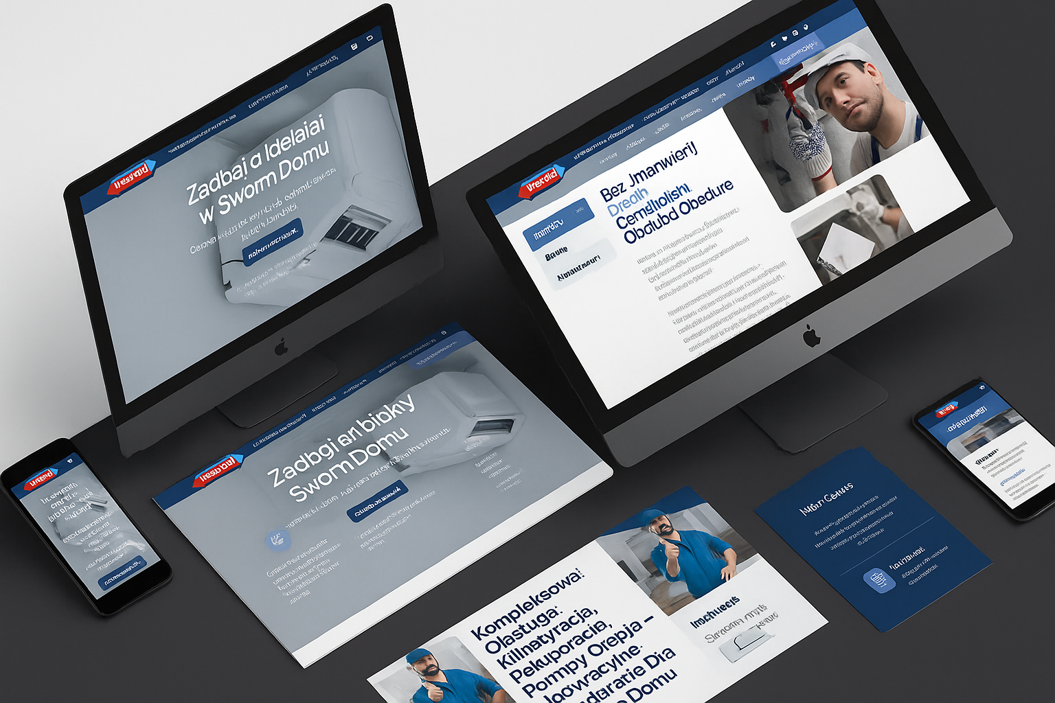 Makieta UX strony internetowej