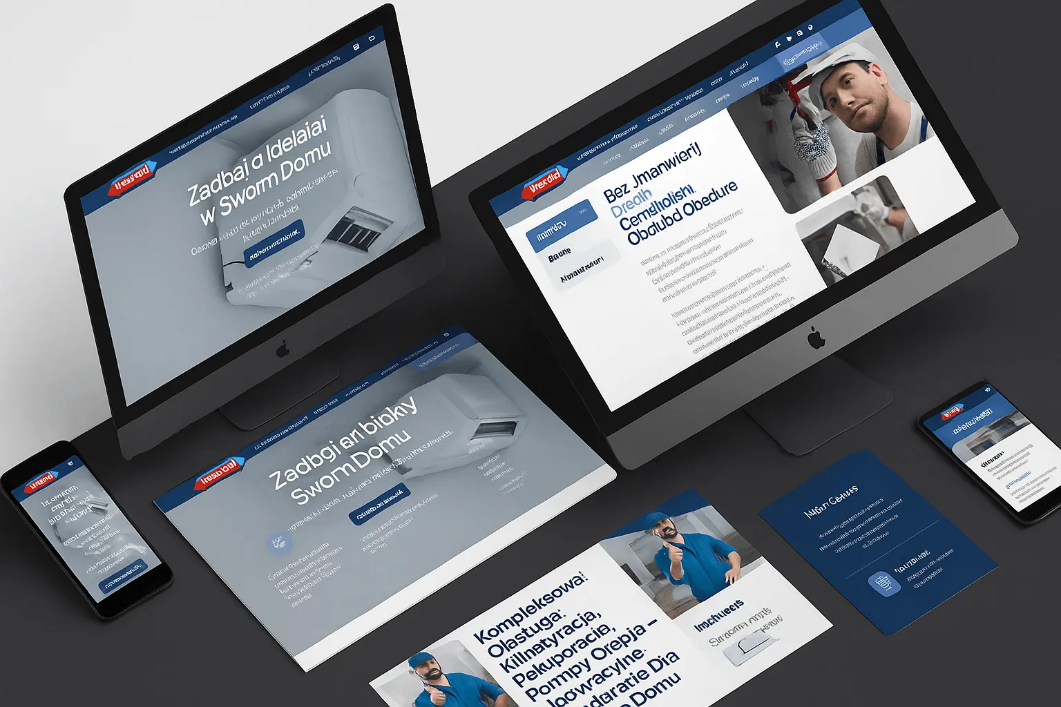 Makieta UX strony internetowej